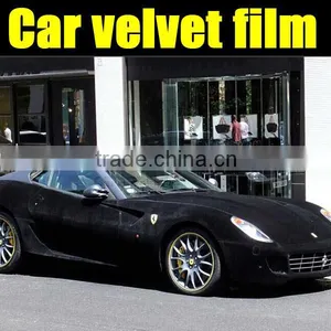 New Arrival Auto Velvet Fabric Vinyl Wrap Film thumbnail-1