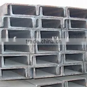 JIS Standard Hot Rolled Channel Steel, Carbon Mild Structural Steel u Channel thumbnail-1