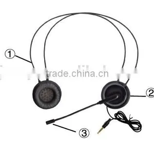Light Weight Headphones With Detachable Speaker Detachable Mic thumbnail-2