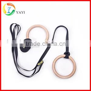 Olympic Strength Training Wooden Gym Ring Quality Choice thumbnail-5