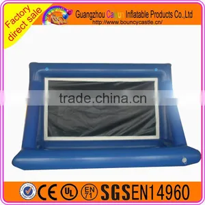 Commercial Used Inflatable Blue Movie Screen for Sale thumbnail-6