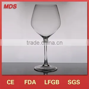 OEM Glass Wholesale Clear Petwer Glass Wine Goblets for Wedding thumbnail-2