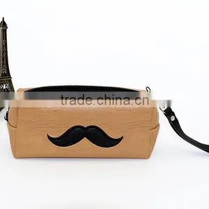 China Supplier PU Leather Purse Clutch Bag Handle Leather Bag thumbnail-2