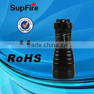 2014 Super Bright Best Cree Led Diving Flashlight With CE, Rohs thumbnail-1