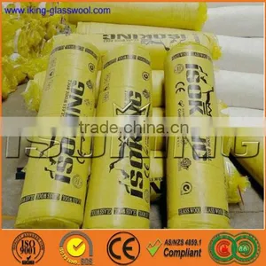 ISOKING Glasswool Heat Insulation Glass Wool Blanket Price With Aluminium Foil thumbnail-3