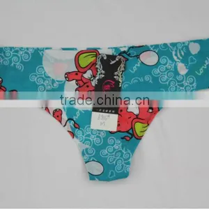 2014 Latest Design Cartoon Print Seamless Hot Girls G Strings thumbnail-1