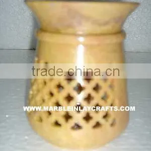 Soapstone Aroma Oil Burner Lamp thumbnail-1