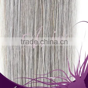 Remy Tape Hair Skin Weft Real Human Hair Extensions Gery Hair thumbnail-4