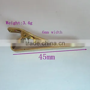 Design Best Decoration Brass Tie Clip For Men's Tie With High Quality Cheap Price From China thumbnail-2