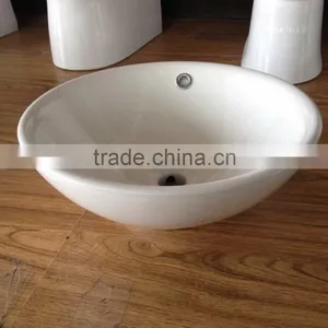 FH35 Bowl Sink Sanitary Ware Ceramic Bathroom Desgin thumbnail-1