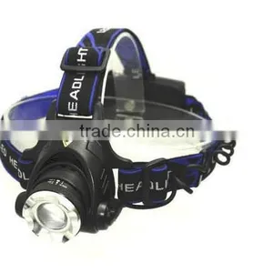 Led Headlight With Zoom Function Rechargeable Battery Source thumbnail-1