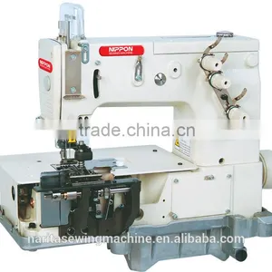 NP-2000C Double Needle Flat-bed Making Belt Loop With Front Fabric Cutter(the Width of Belt Loop)sewing Machine thumbnail-1