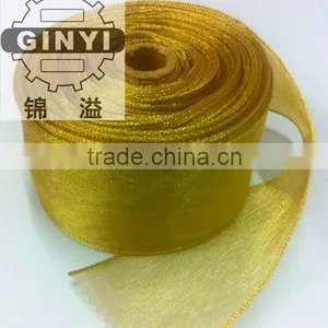 Color Metallic Polyester Ribbon thumbnail-1