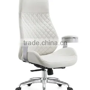 White Racing Style Office Leather Chair GZH-CK0036 thumbnail-1
