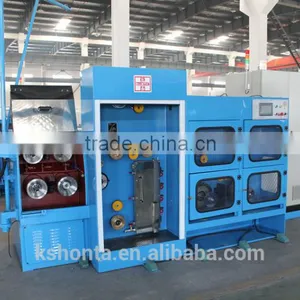 Fine Wire Drawing Machine With Online Annealer + Auto Double Spooler thumbnail-1