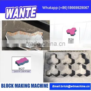WANTE MACHINERY QT10-15 Russia Compressed Earth Brick Block Machine thumbnail-6
