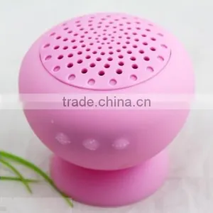 A2 Mini Mushroom Suction Waterproof Bluetooth Speaker Portable thumbnail-1