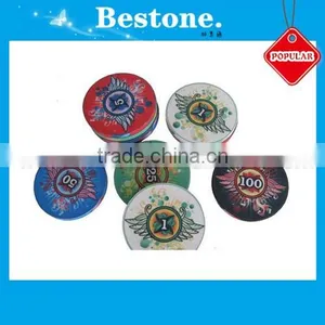European Ceramic Poker Chips thumbnail-1
