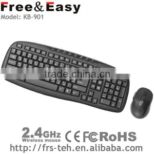 Professional Black Cheap Usb Keyboard and Mouse Combo thumbnail-2