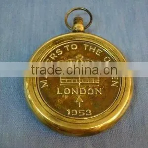 Nautical Brass Compass Pendant/ Nautical Pendant / YOUNG GUYS PENDANTS thumbnail-1