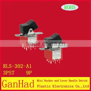 Mini Rocker Toggle Switch &Mini Rocker and Lever Handle Toggle Switch thumbnail-1