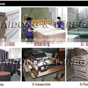 Plywood Round Banquet Table for Wedding and Party thumbnail-5
