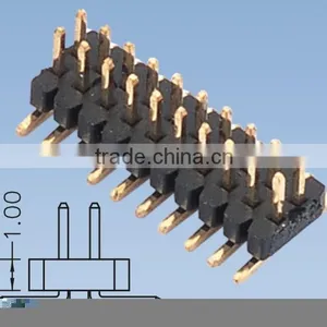 Double Row Pin Header SMT H=1.0 Pitch 1.0mm thumbnail-1