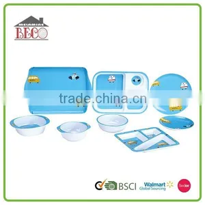 Carton Style Hot Selling Durable Plastic Kid Dinner Set thumbnail-1