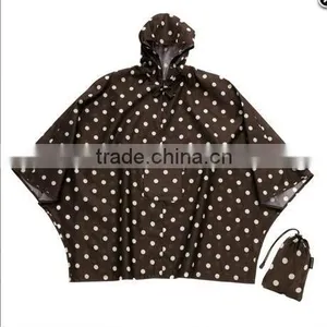 Fashion Portable Spot Rain Poncho thumbnail-1