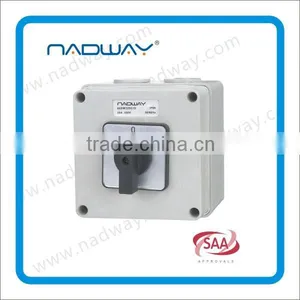 Gold Supplier NADWAY Product Waterproof IP66 50/60Hz Changeover and Reversing Switches thumbnail-1