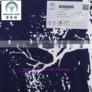 100%SILK PRINTED FABRIC FOR DRESS GARMENT SUZHOU SILK thumbnail-1