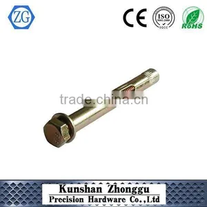 Sleeve Anchor With Hex Bolt Yellow Zinc 10*80 thumbnail-1