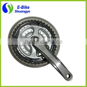 Alloy Electric Bicycle Crank and Chainwheel Bicycle Crankset thumbnail-1