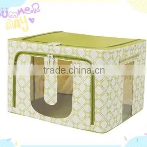 Good Quality Flexible Space Saving Household Foldable Oxford Cloth Storage Box thumbnail-3