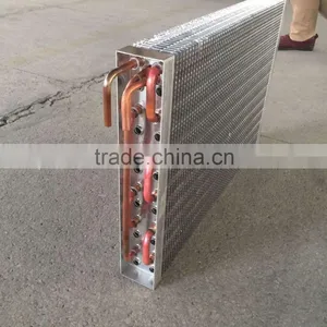 Cooled Condenser/Copper Tube Aluminum Fin Condenser thumbnail-2