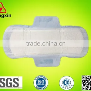 Disposable Ladies Sanitary Napkin for Women Sanitary Towel Manufacturer in China With Cotton Cover thumbnail-1