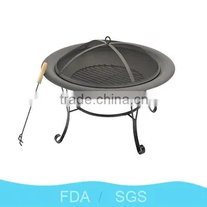 Bowl-shape Fashion Winter Wood Burning Fire Stove Heating Stove Steel Furnace Fire Pit for Family thumbnail-2