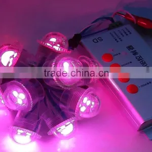 Pixel 3leds Rgb Led Point Light 26mm Outdoor Dc12v Clear Cover thumbnail-3