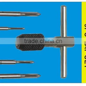 5PCS Mini Tool Set Small Tap Set With T Type Tap Wrench M3 M4 M5 M6 thumbnail-6