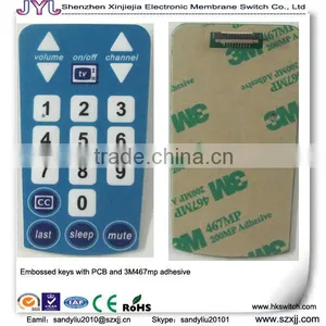 Hot Embossing PCB Membrane Switches Keypad thumbnail-4
