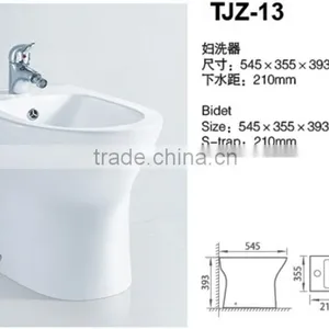 Bathroom Attachment Ceramic Bidet Anus Cleaning Clean Vagina Toilet Bidet thumbnail-2