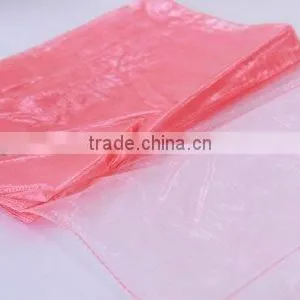 The Cheap Coral Organza Table Runner thumbnail-1
