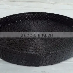 Round Rattan Tray thumbnail-2