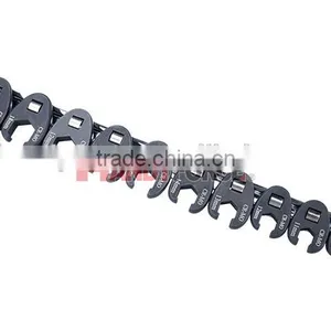10PCS Metric Flare Nut Crowfoot Wrench Set / Auto Repair Tool / General Tool thumbnail-1