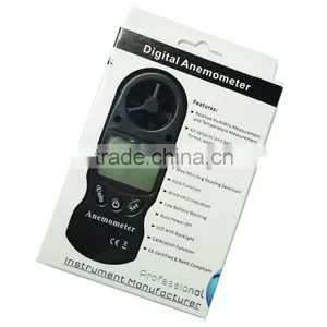 LCD Digital Hand-held Wind Speed Gauge Meter Multifunction Measure Anemometer Thermometer and Temperature thumbnail-2