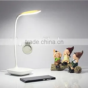 Flexible Touch Sensor Rechargeable Mini LED Desk Lamp for Students thumbnail-1