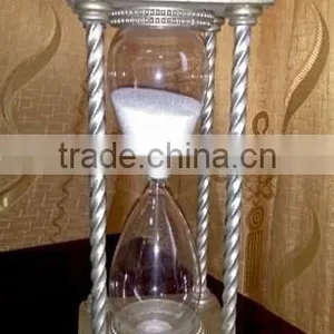 Fancy Sand Timer- Art Glassware Glass Sand Timer Sand Clock Hourglass thumbnail-2