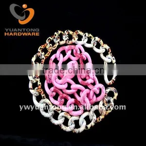 Fashion Jewelry 5mm Spray-paint Aluminum Jewelry Chain thumbnail-1