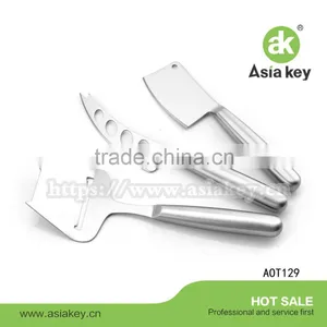 Hollow Handle 3 PCS Stainless Steel Cheese Knife For Slicer/Knife/Cutter thumbnail-1