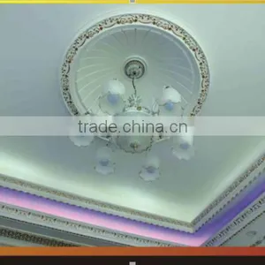 HG5038 Ceiling Design Bedroom or Living Room European-style PU Ceiling Mouldings / Lamp Holders thumbnail-3